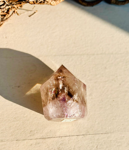 Rauchquarz/Amethyst Phantom | Unikat