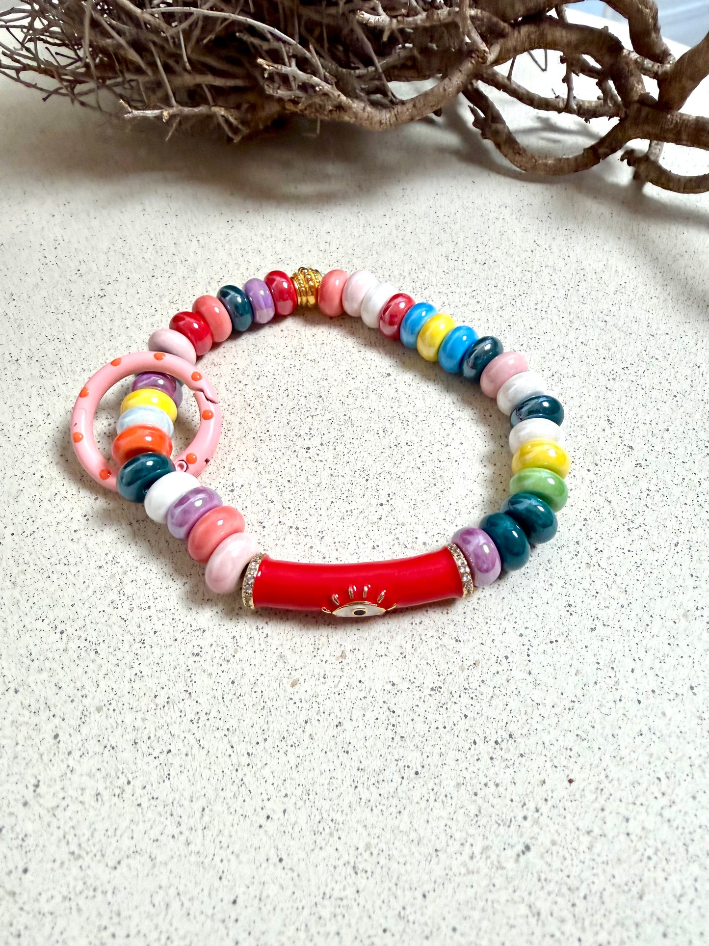 Schlüsselanhänger-Armbänder – verschiedene Designs | handgemachte Unikate