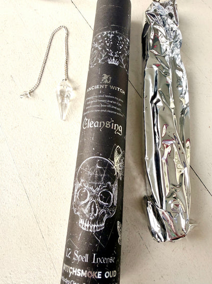 Ritual  – Räucherstäbchen & Pendelset