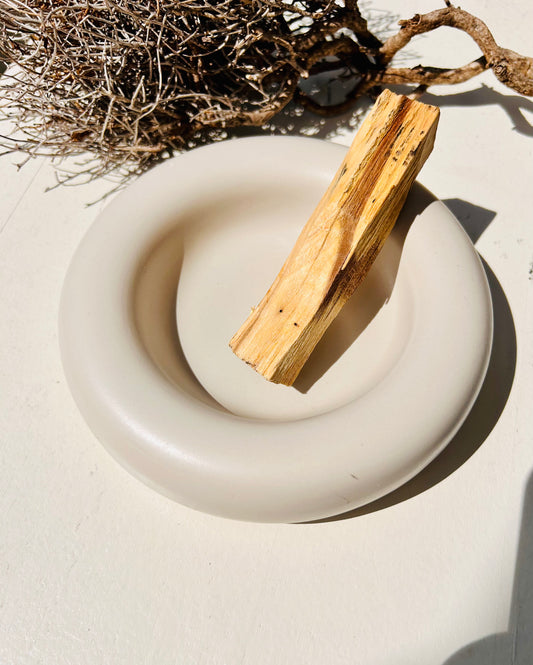 Räucherschale Set Salbei oder Palo Santo