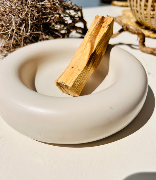 Räucherschale Set Salbei oder Palo Santo