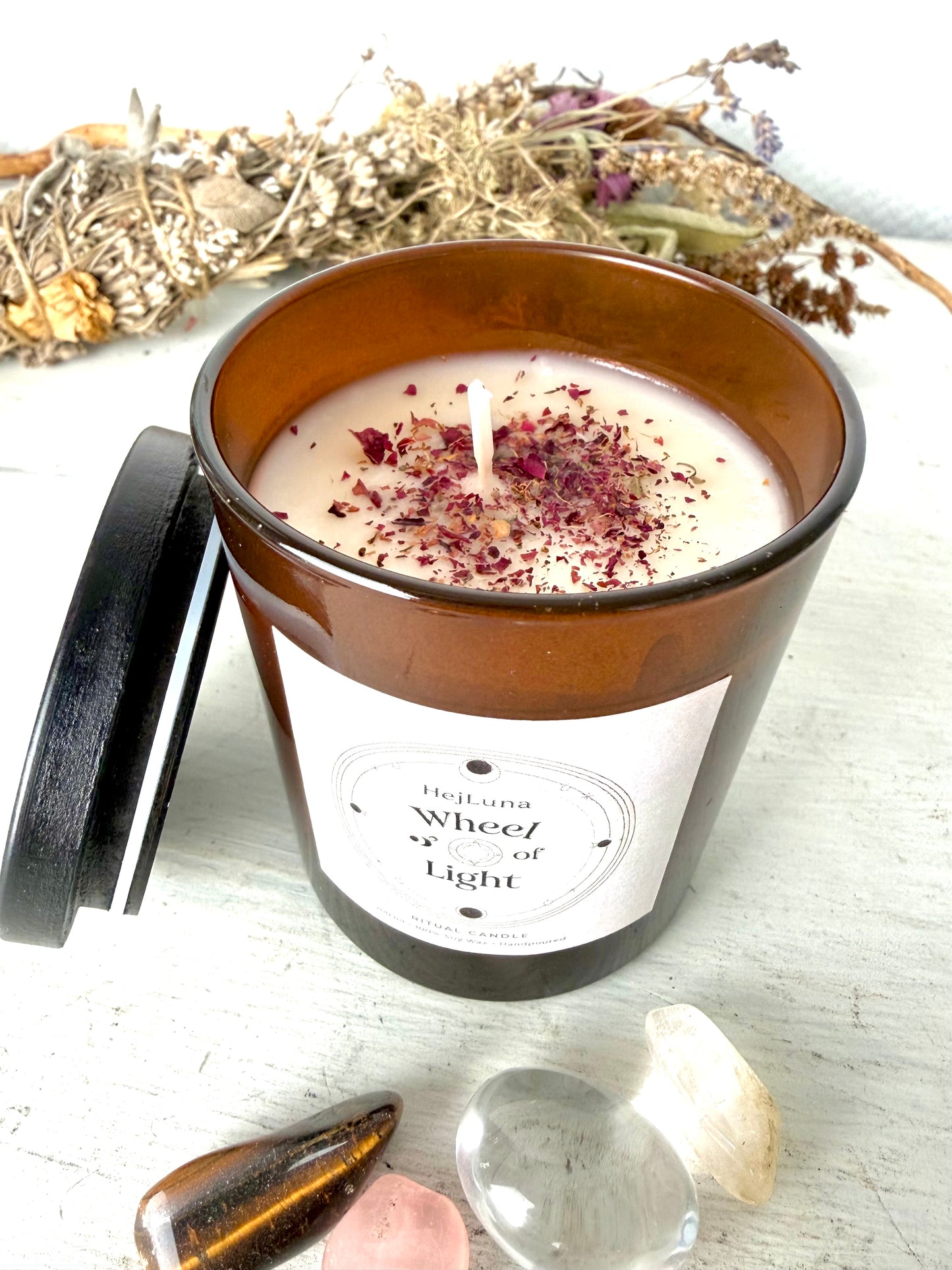 Wheel of Light - Ritualkerze für den Kreis des Jahres