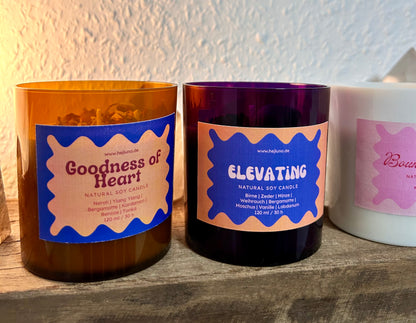 Colorful Candle Edition: Boundless Love, Goddess of Heart & Elevating | Limited Edition