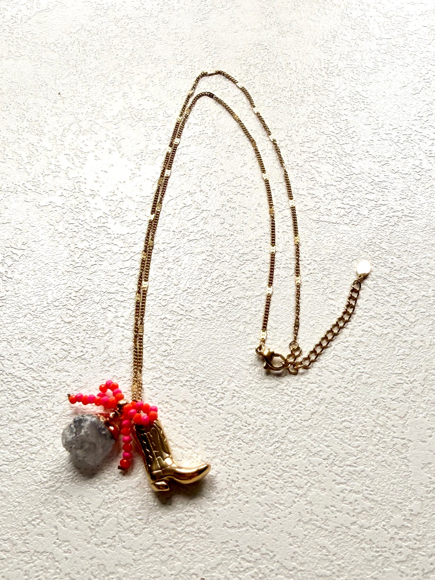 Beth · Ranch Girl Kette mit Coelestin | Limited Edition