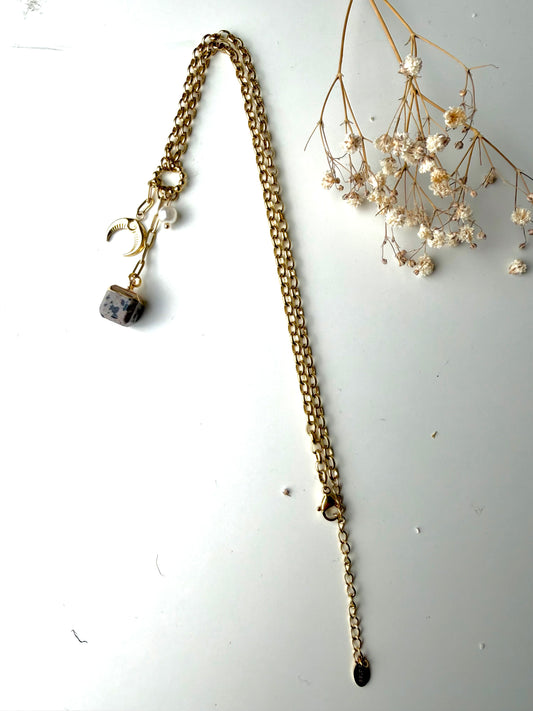 Playful Soul · Dalmatiner Jaspis Kette | Limited Edition