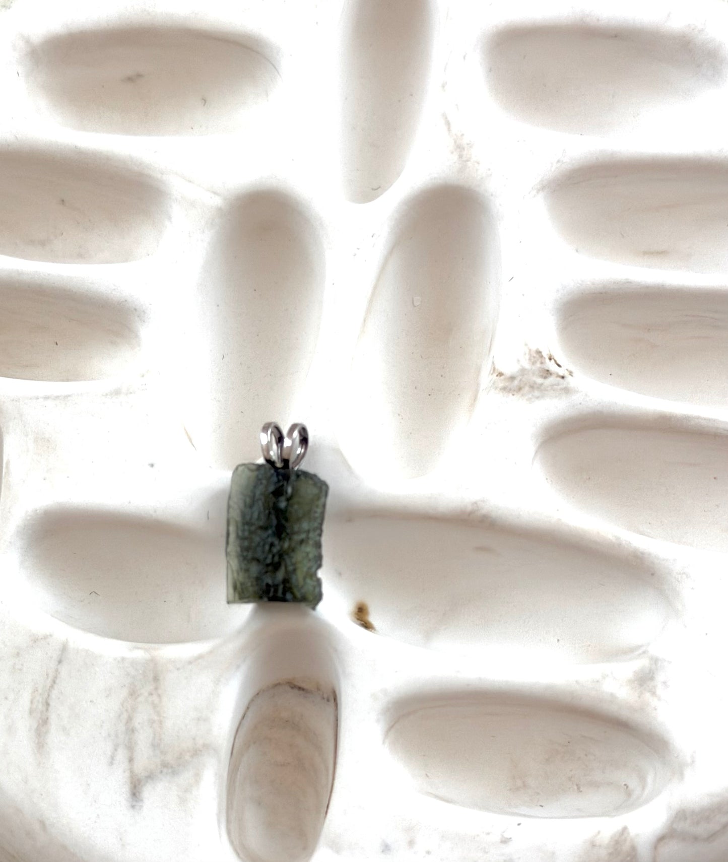 Moldavit Anhänger | Verschiedene Größen