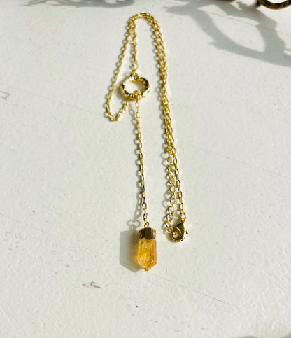 CITRIN – SONNENENERGIE - Kette