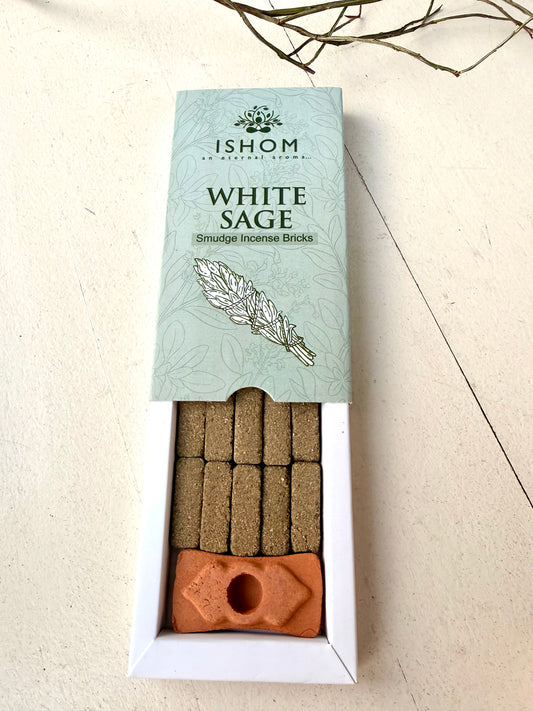 Natürliche Räuchersteine Kollektion – mit Terrakotta-Halter