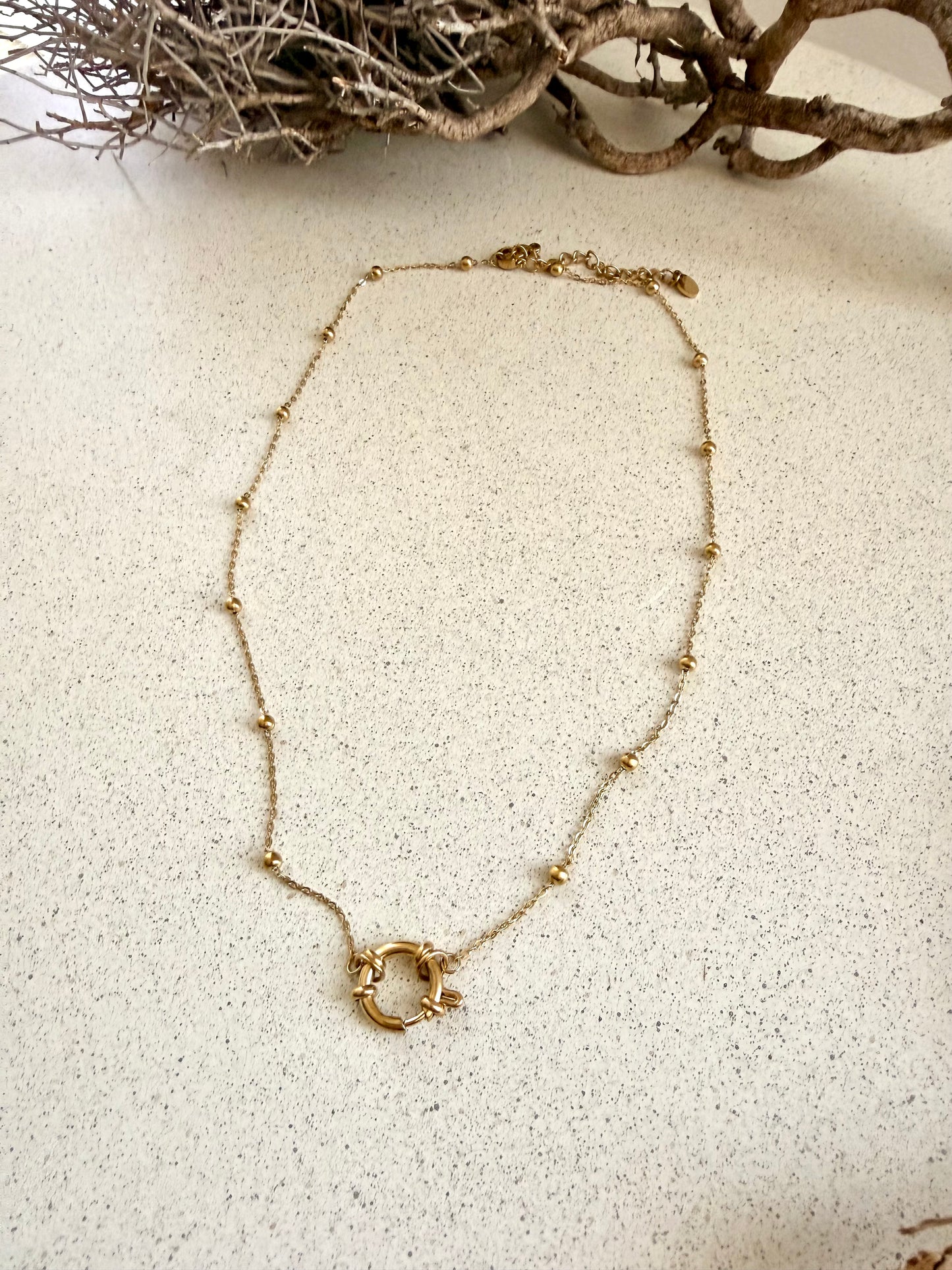Edelstahl Kette · 40/45 cm