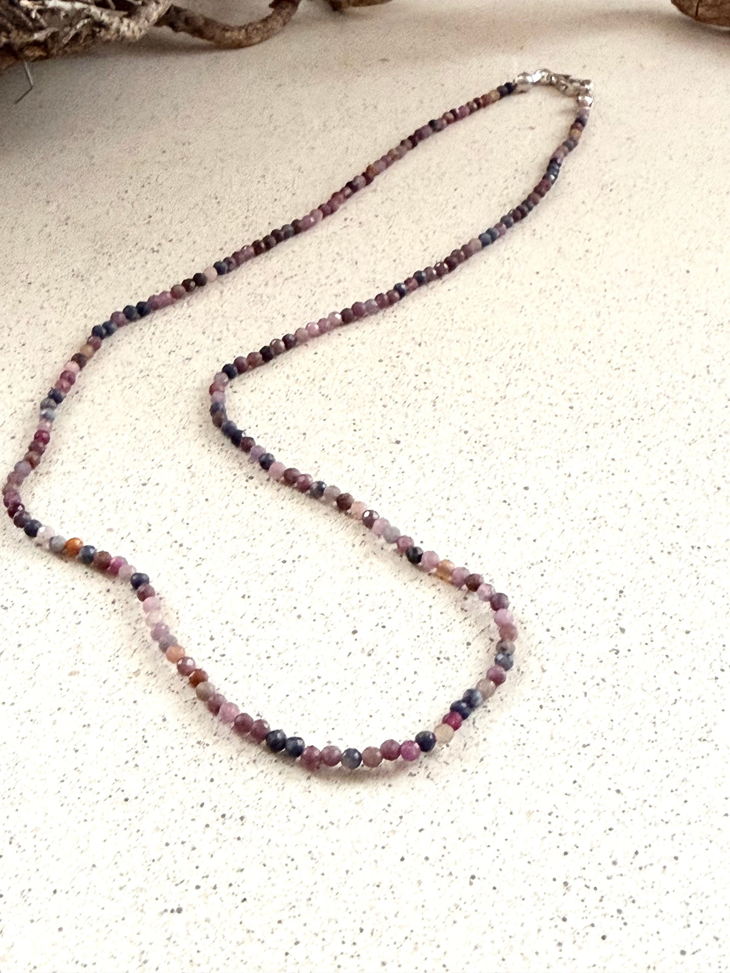 Jessica | Rubin-Saphir Kette