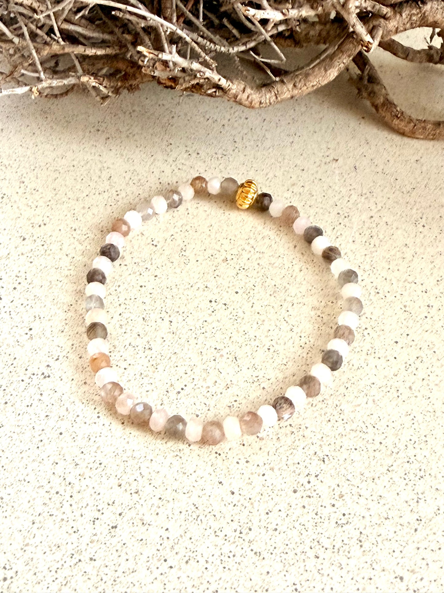 Rhiannon - Armband | Mondstein Morganit Kunzit Armband  Limited Edition