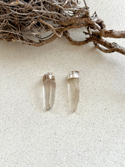 Lemurian Quarz Anhänger | Einzelstücke