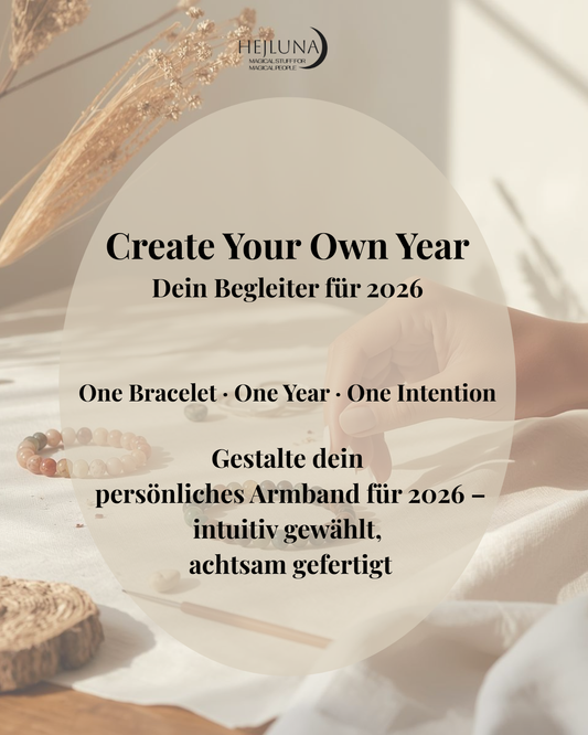 Workshop | Create Your Own Year One Bracelet · One Year · One Intention | Einführungspreis