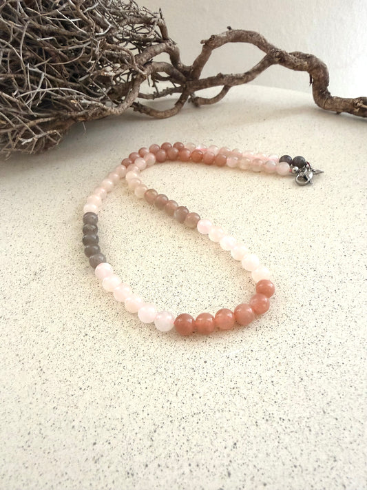 Mondstein Kette – bunt