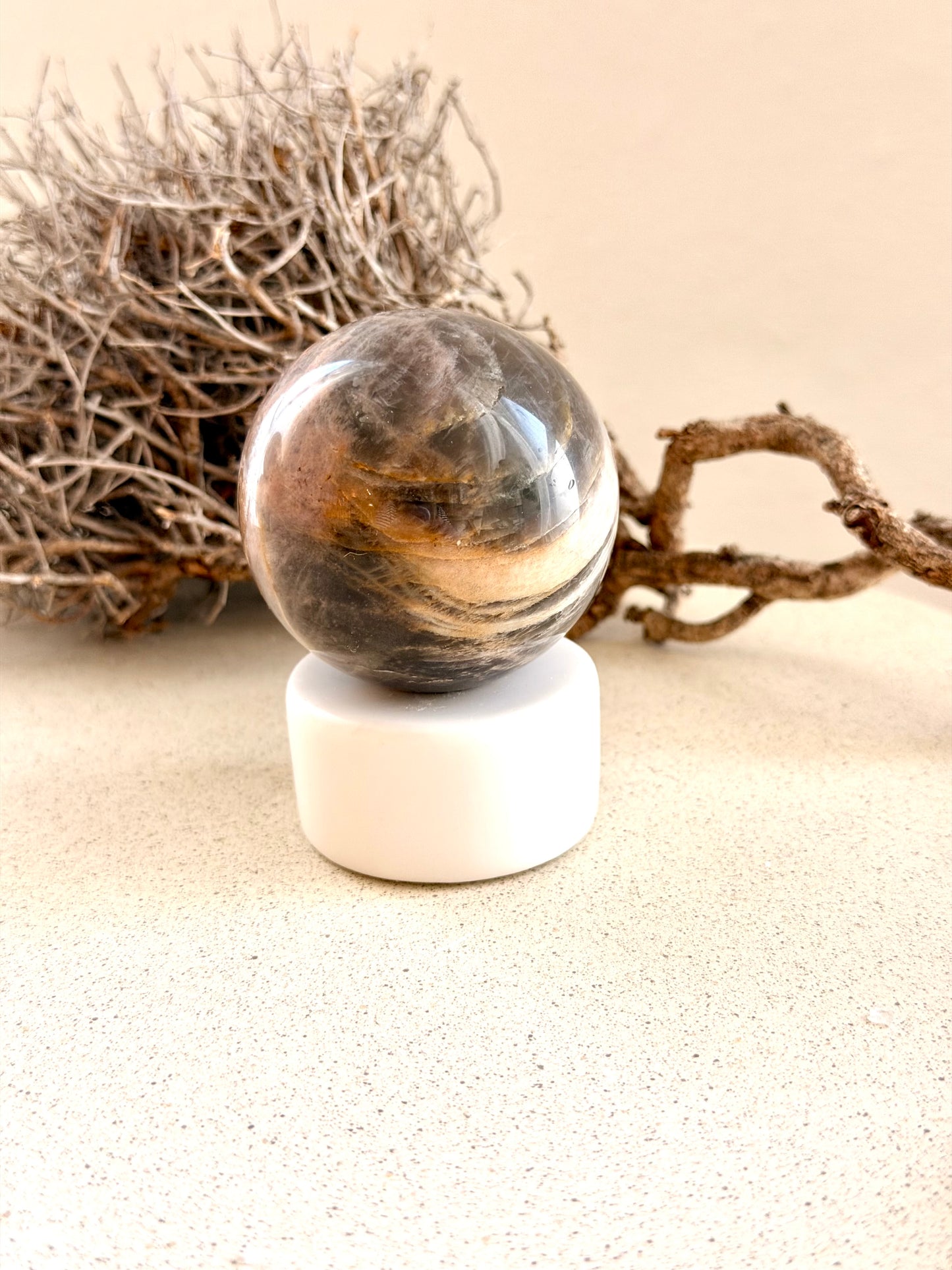 Dunkle Mondstein Kugel