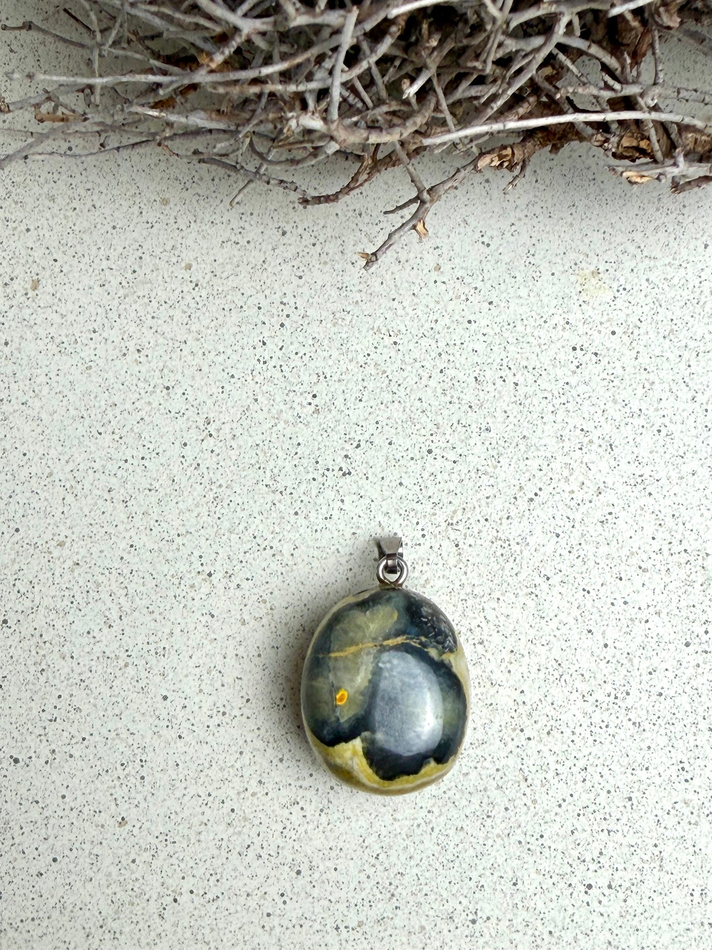 Bumblebee-Jasper – Anhänger