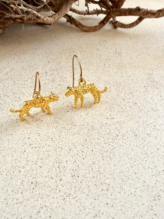 Savaria Ohrringe Edelstahl Panther Design HejLuna

