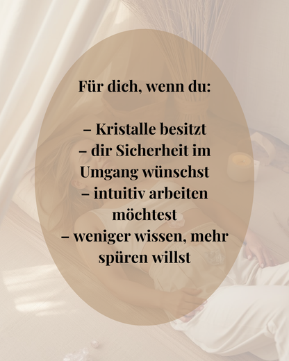 LUMIA · Online Workshop Working with the Crystals you already have