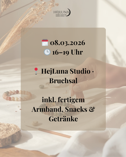 Workshop in Bruchsal | Sacred Self · Weiblichkeit & Selbstliebe  – Armband-Workshop