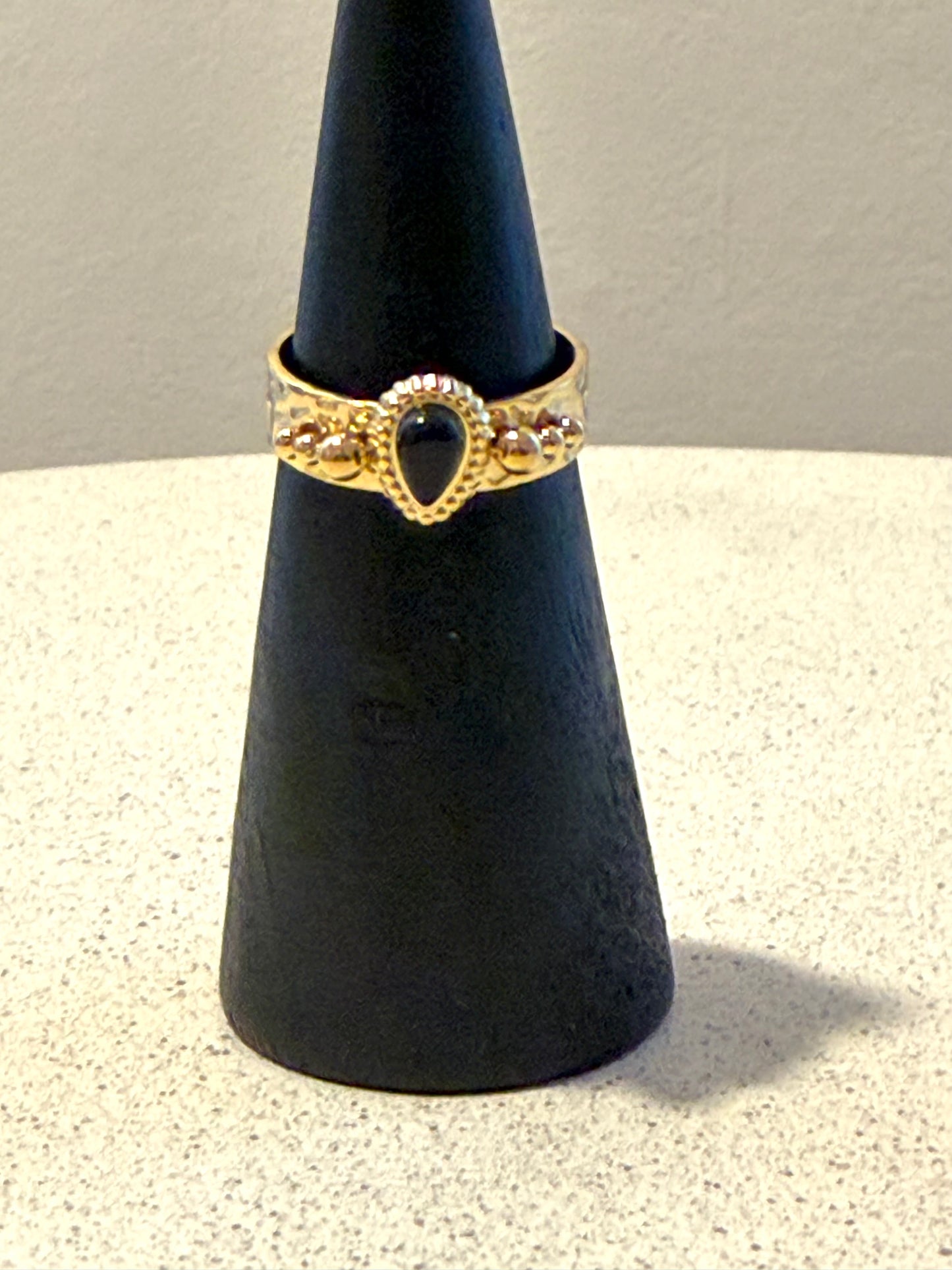 Midnight Nomad – Onyx-Ring