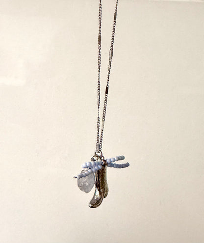 Beth · Ranch Girl Kette mit Coelestin | Limited Edition