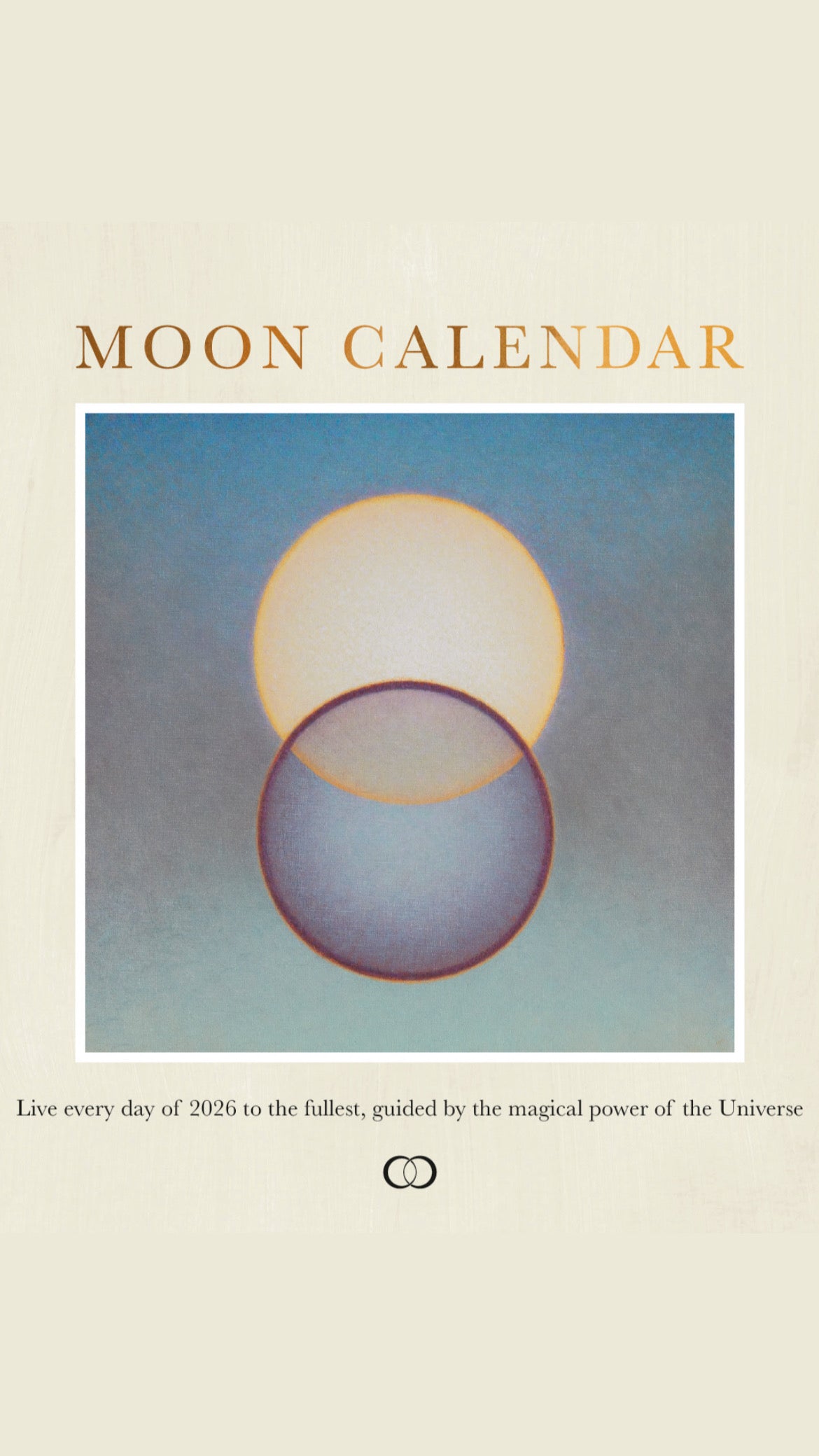 Limitierter Mondkalender von den Moonsisters 2026 | inkl. Ritualbegleitern