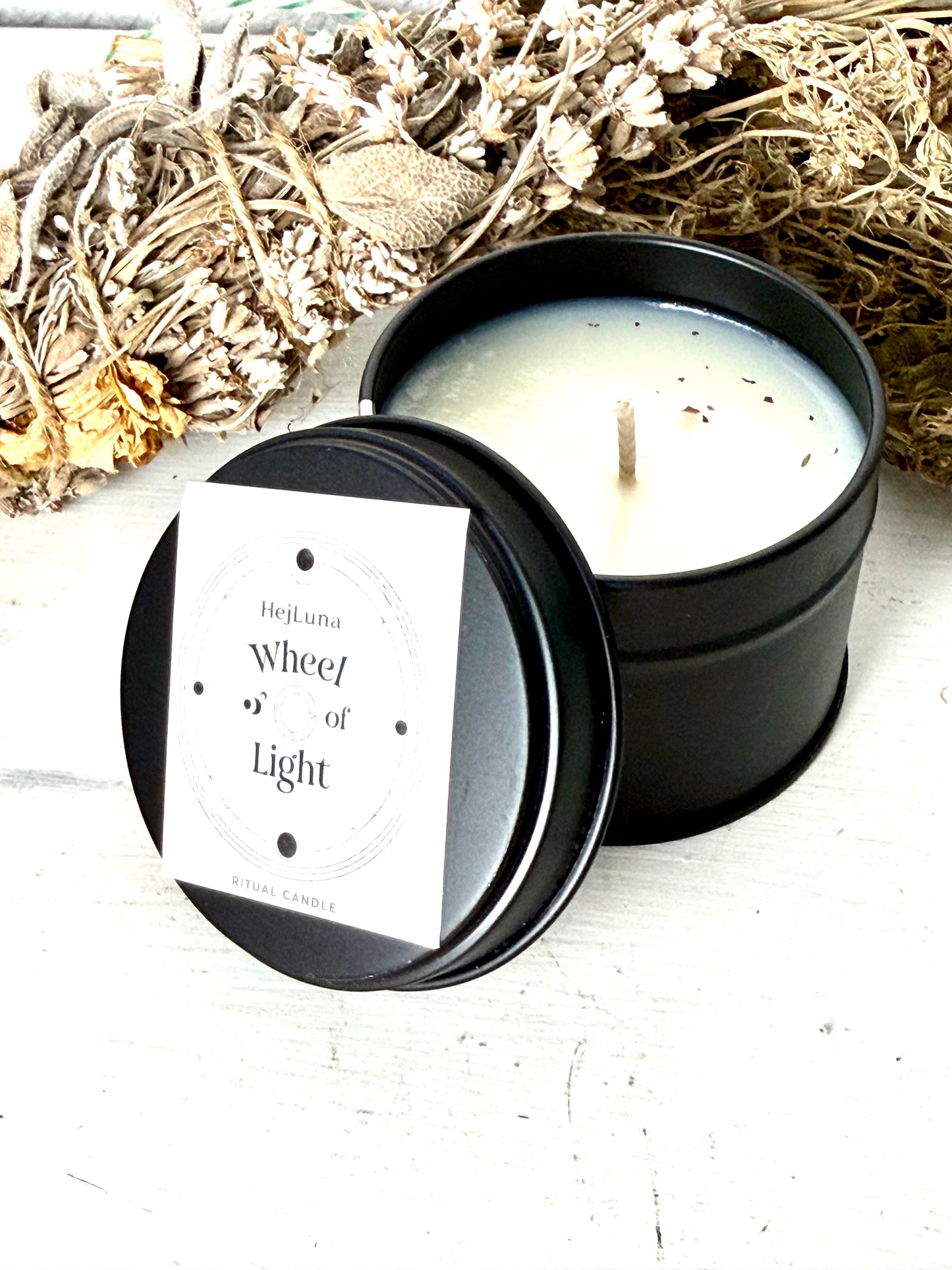 Wheel of Light - Ritualkerze für den Kreis des Jahres