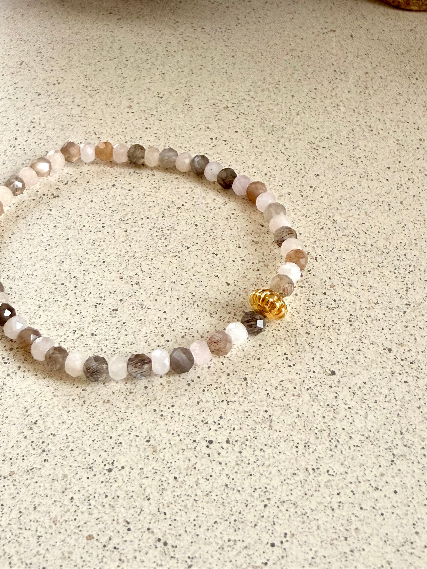 Rhiannon - Armband | Mondstein Morganit Kunzit Armband  Limited Edition