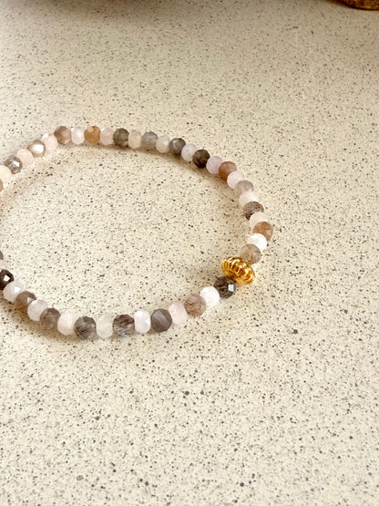 Rhiannon - Armband | Mondstein Morganit Kunzit Armband  Limited Edition