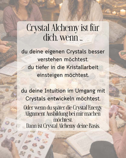 Crystal Alchemy – Die Sprache der Steine | Steinheilkunde Workshop | HEJLUNA Bruchsal