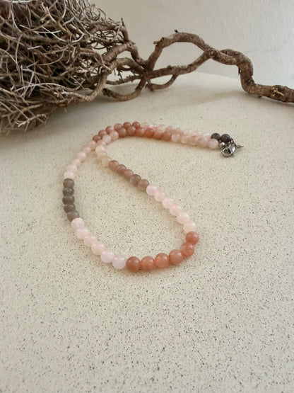 Mondstein Kette – bunt