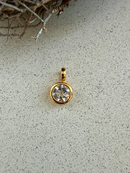 VELA – Facettierte Edelsteinanhänger