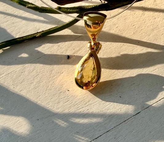 Heliodor Anhänger | Einzelstück