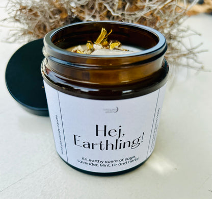 Hej Earthling Candle | Limited Edition