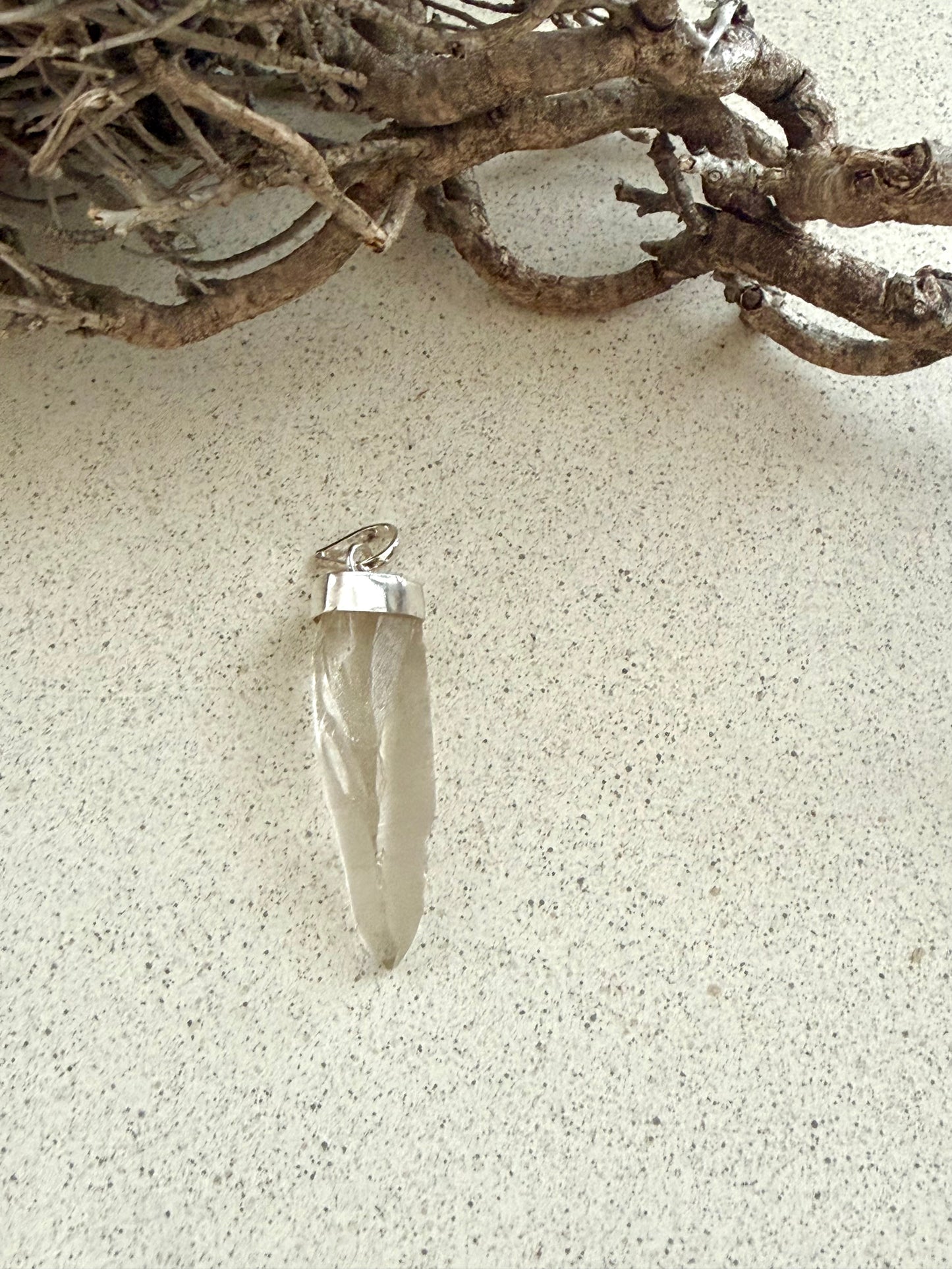 Lemurian Quarz Anhänger | Einzelstücke