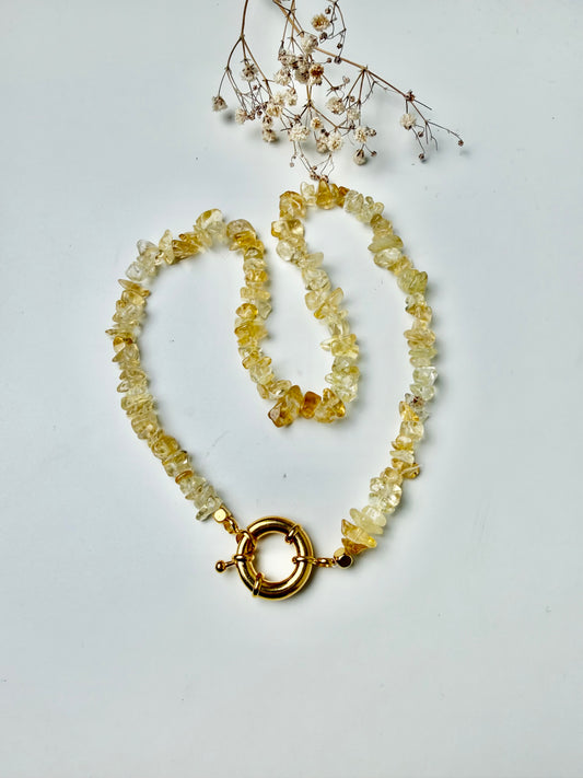 Abundance · Citrin Kette | Limited Edition