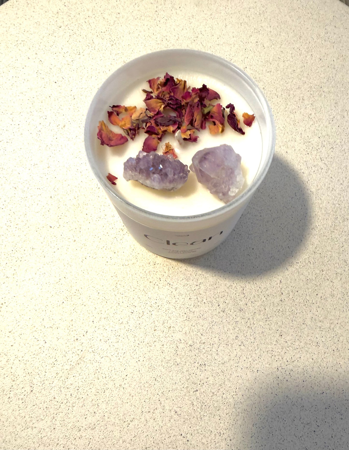 Clean Candle mit Spirit Quartz | Limited Studio Edition