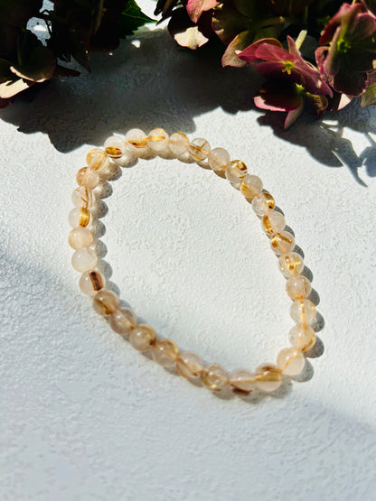 Rutilquarz Armband