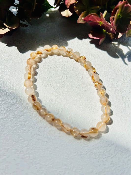 Rutilquarz Armband