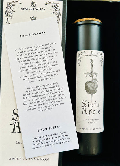 Sinful Apple – Zauberkerze der Liebe & Leidenschaft