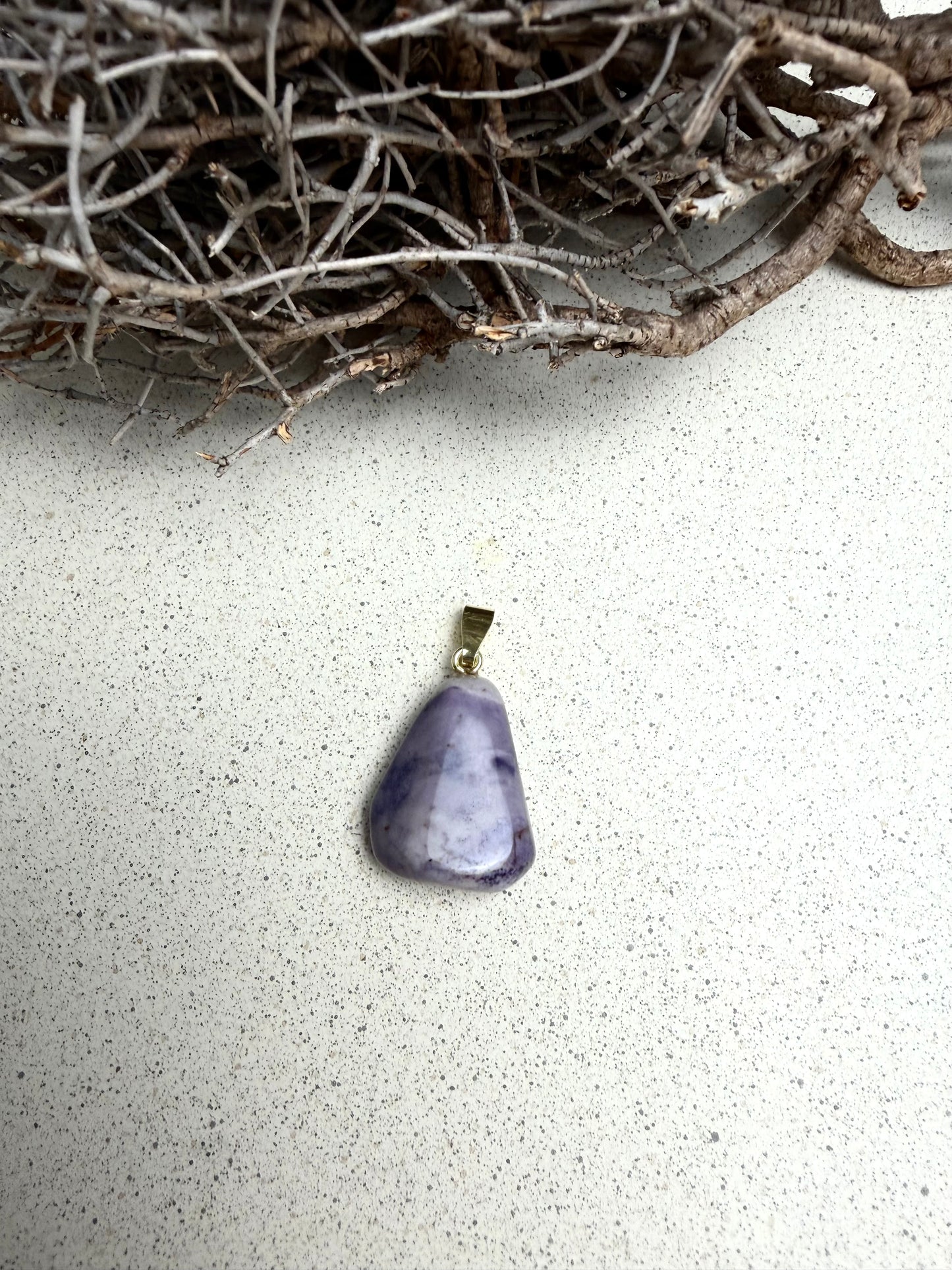 Fluoritopal (Tiffany Stone) – Anhänger