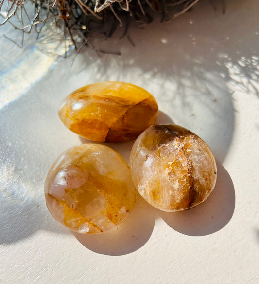 Golden Healer Palmstone