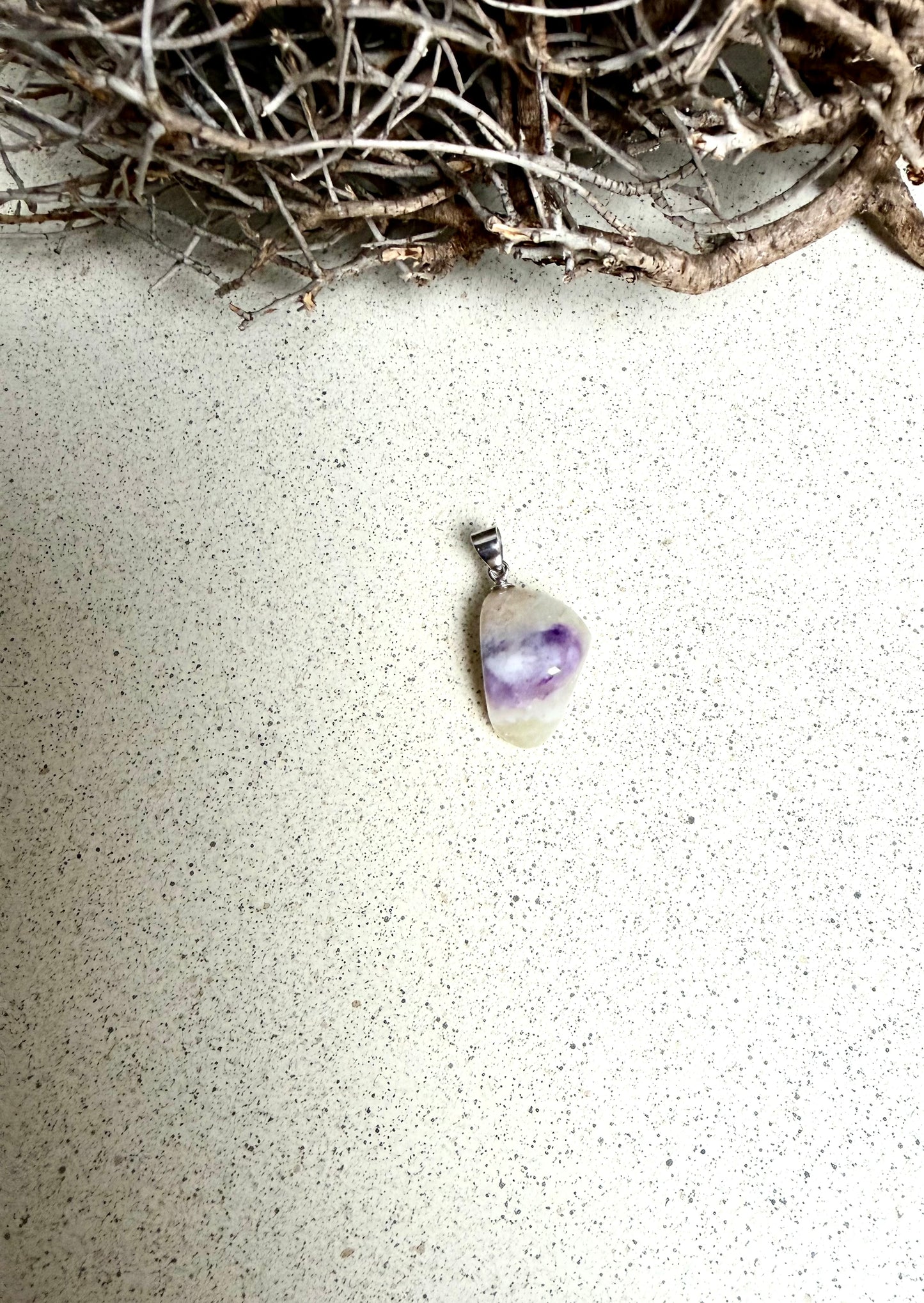 Fluorit Opal · Anhänger (B-Qualität)