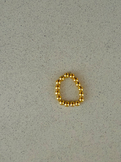 Perlenring auf Gummizug | verschiede Steinsorten