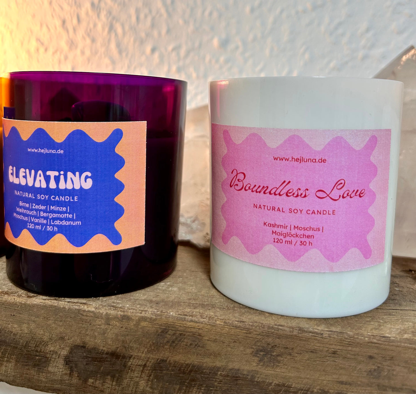 Colorful Candle Edition: Boundless Love, Goddess of Heart & Elevating | Limited Edition