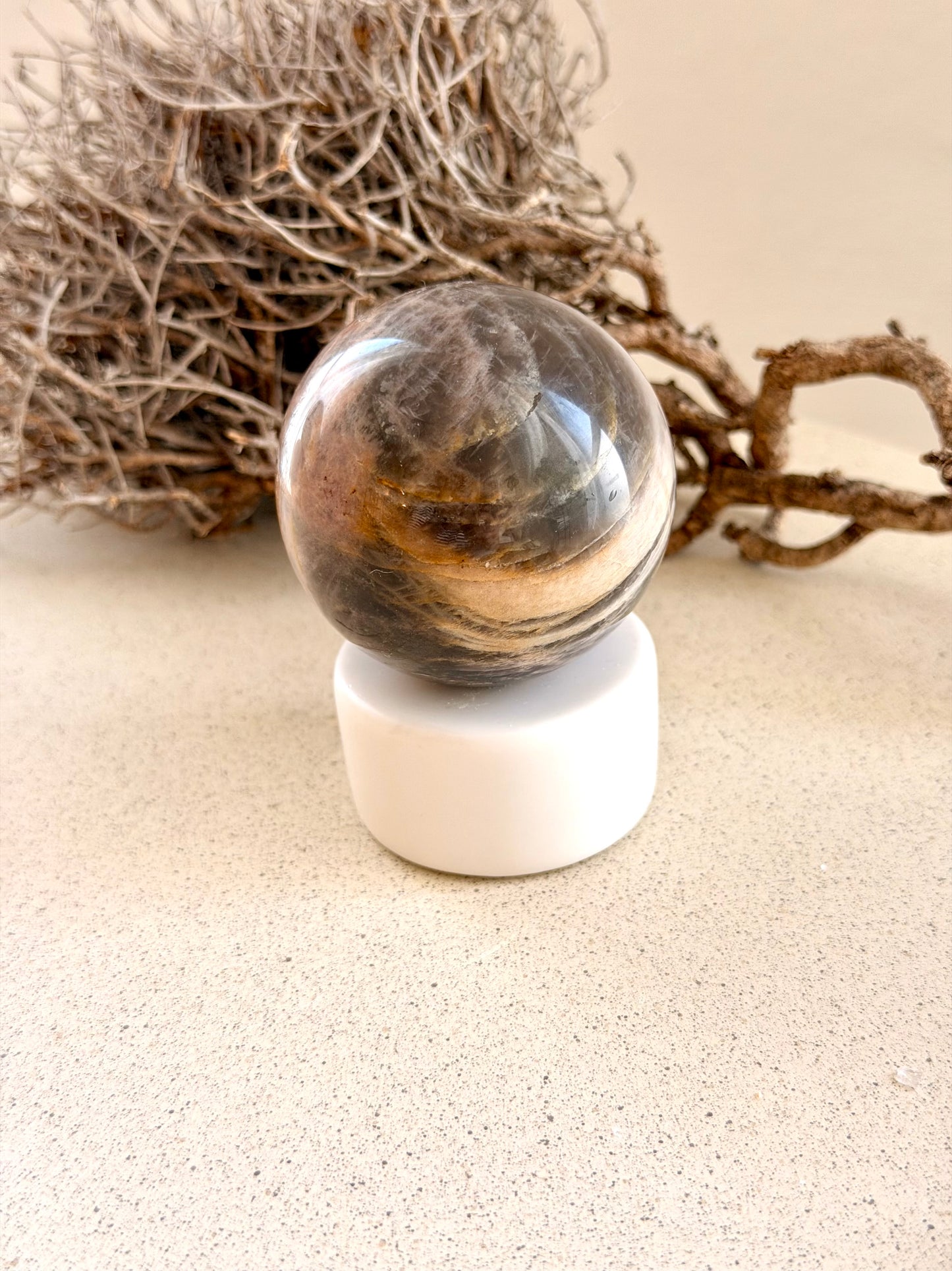 Dunkle Mondstein Kugel