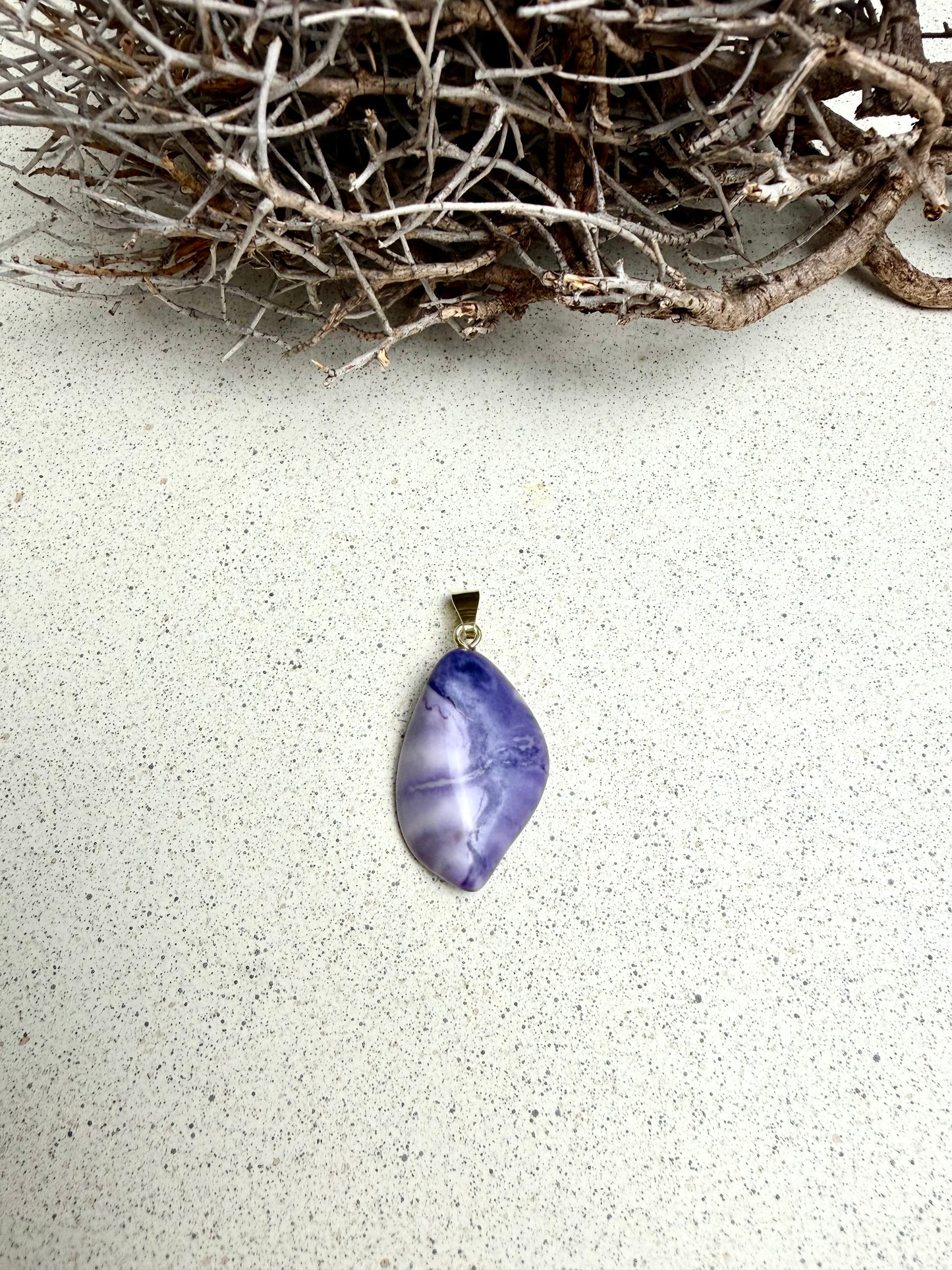 Fluoritopal (Tiffany Stone) – Anhänger