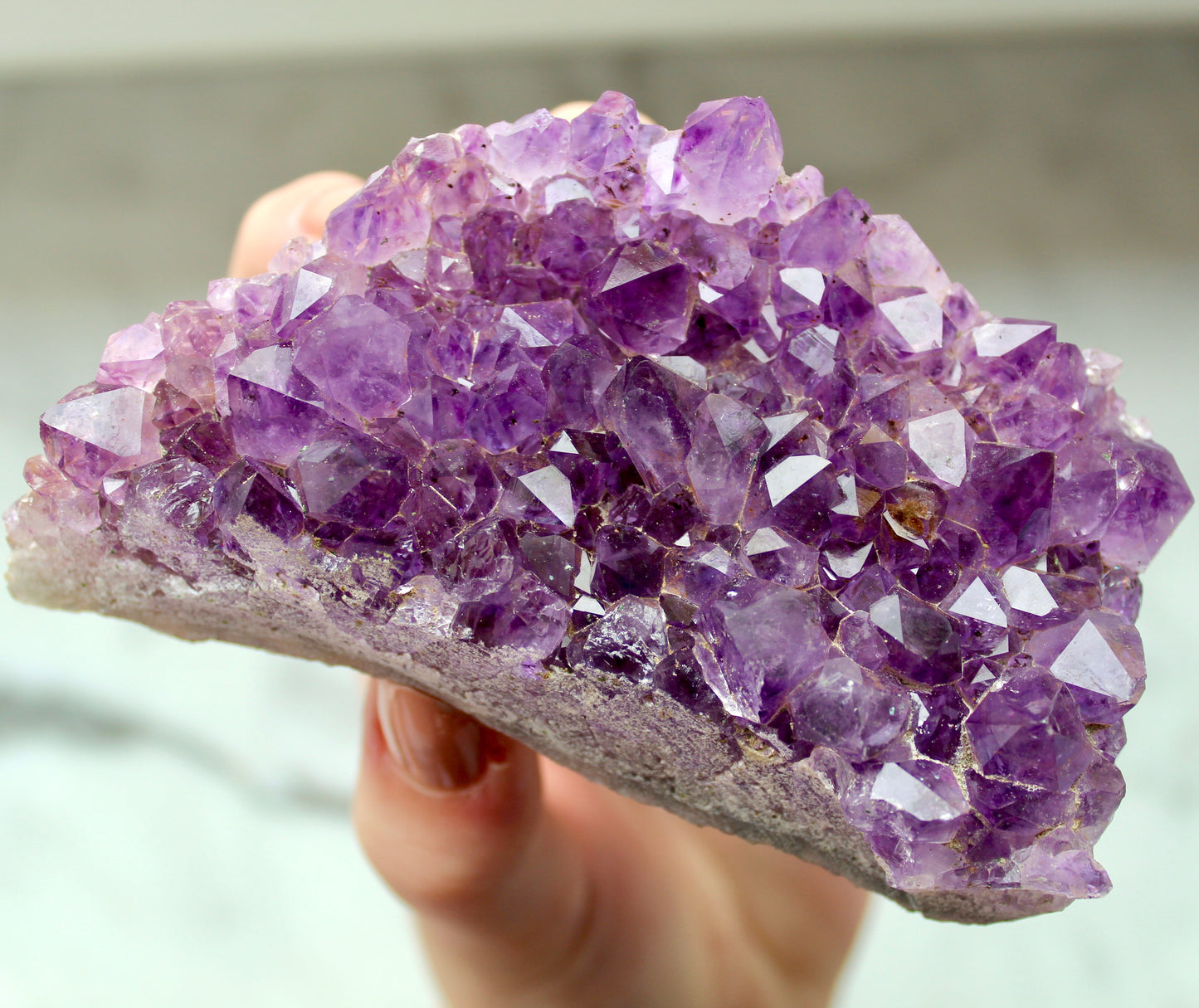 Amethyst Drusenstück 200 - 280 Gramm